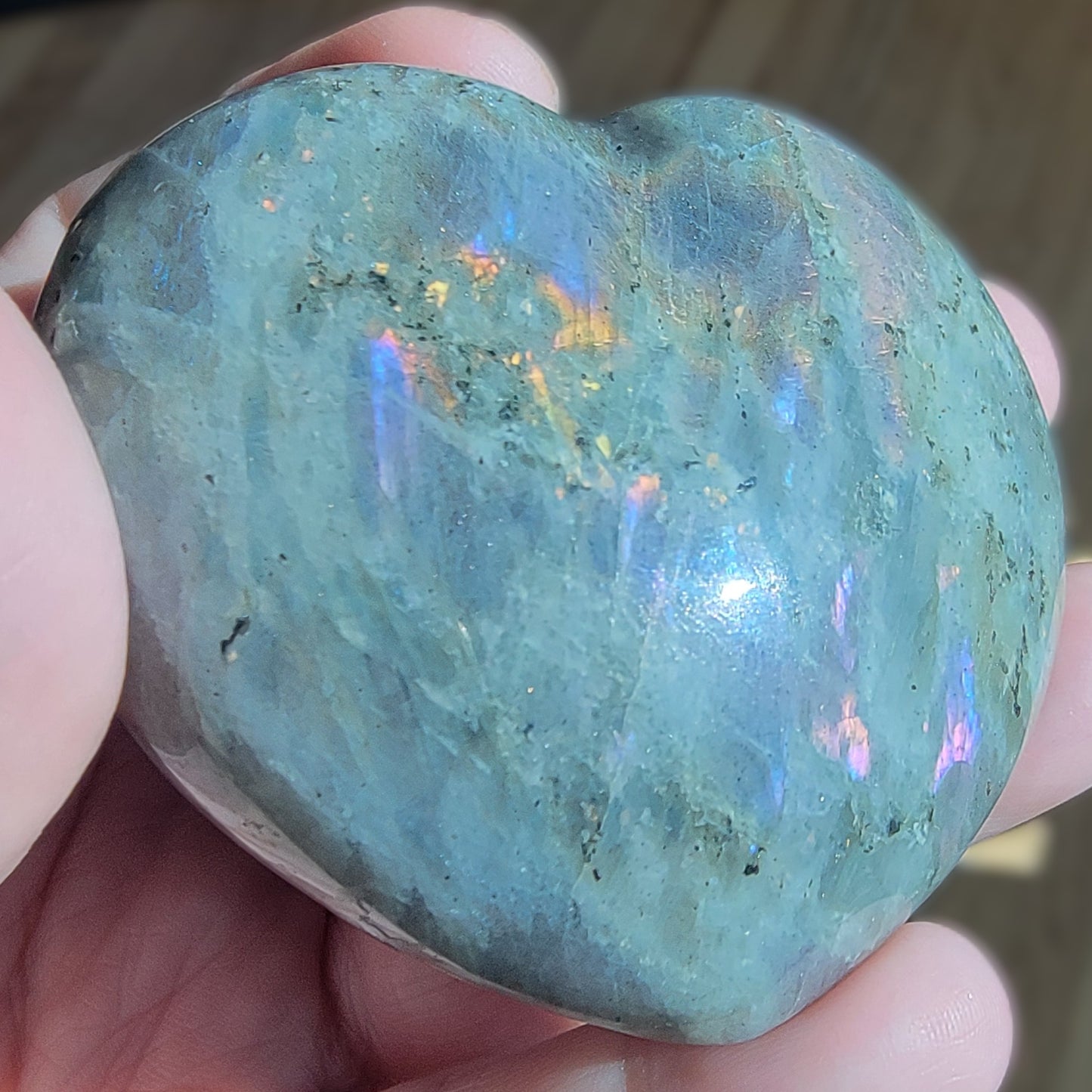 Labradorite - Heart