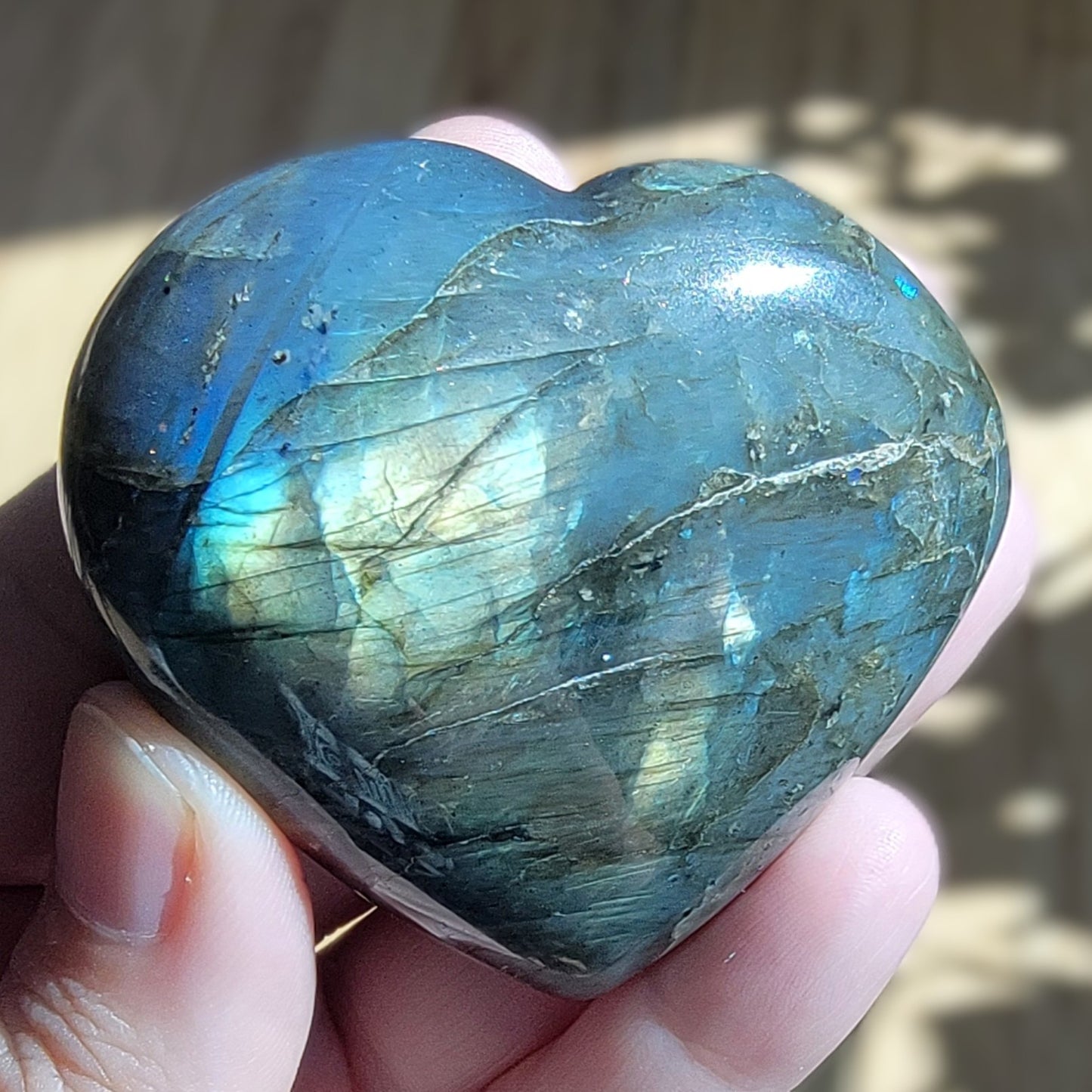 Labradorite - Heart