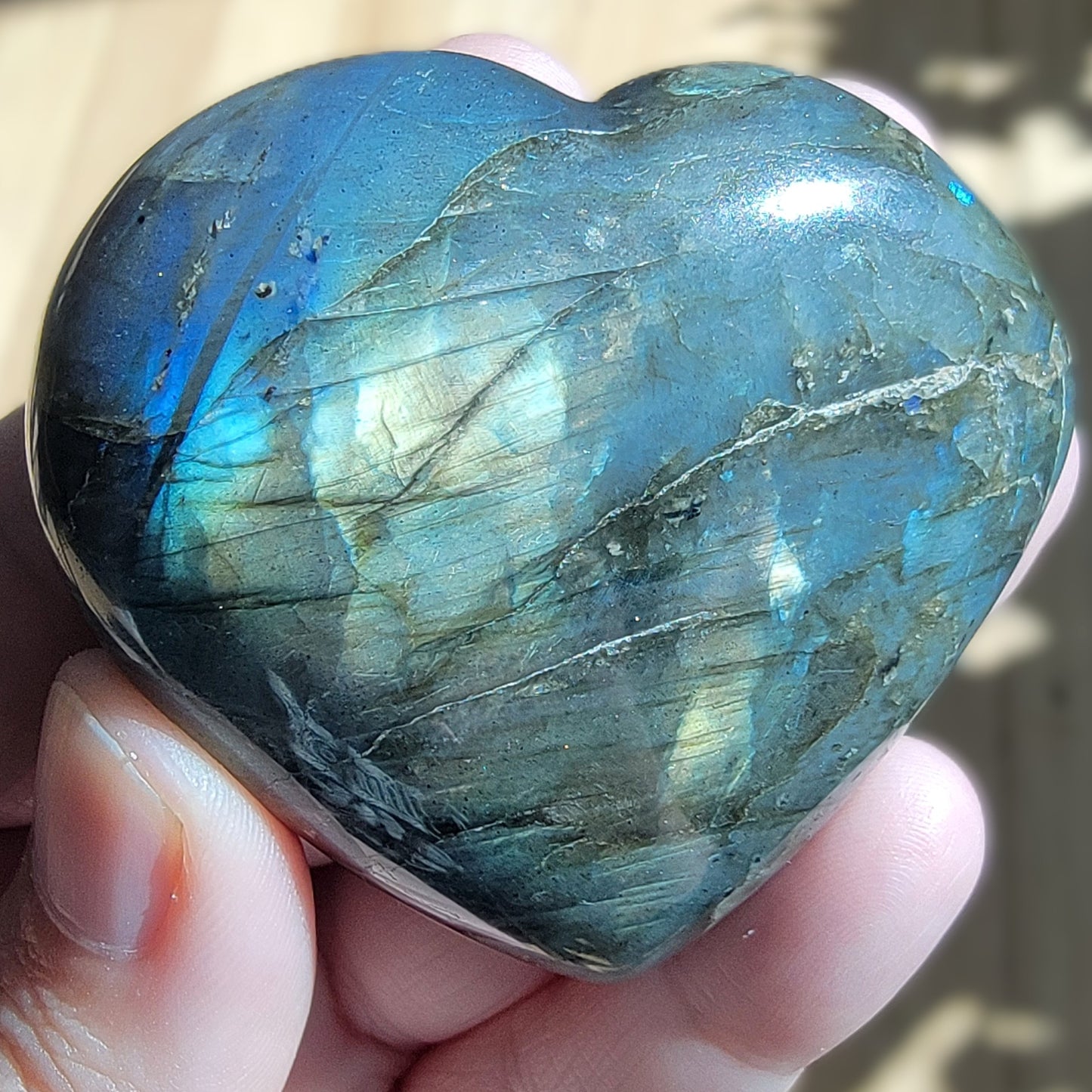 Labradorite - Heart