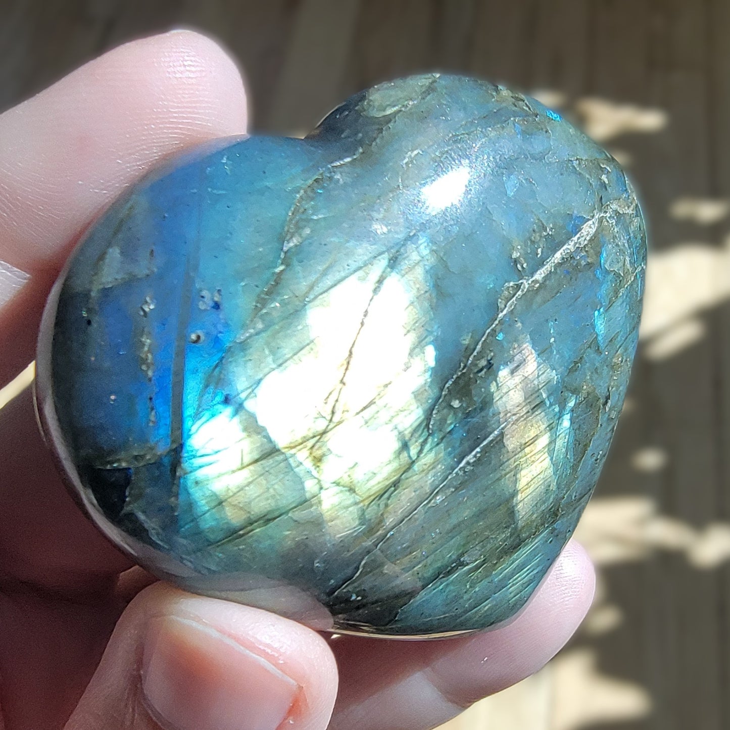 Labradorite - Heart